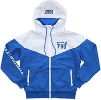 Big Boy Fayetteville State Broncos S4 Mens Windbreaker Jacket [Royal Blue]