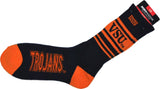 Big Boy Virginia State Trojans S1 Athletic Mens Socks [Navy Blue]