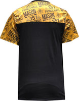Big Boy Prince Hall Mason Divine Mens Sublimation Jersey Tee [Black]