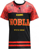 Big Boy Shriner Divine Mens Sublimation Jersey Tee [Black]