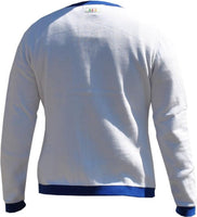 Big Boy Eastern Star Divine Heavy Weight Ladies Cardigan [White]