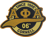 Alpha Phi Alpha Chenille Tail Sew-On Patch [Gold]