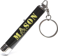 Mason Projection Torch Light Key Ring [Black]