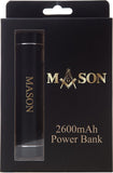 Mason LED Power Bank [Black]