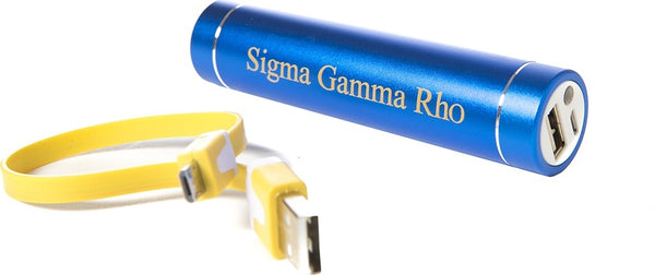 Sigma Gamma Rho LED Power Bank [Blue]