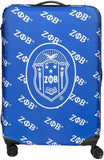 Zeta Phi Beta Luggage Cover [Blue]