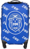 Zeta Phi Beta Luggage Cover [Blue]
