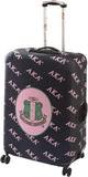 Alpha Kappa Alpha Luggage Cover [Black]