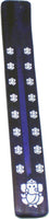 New Age Ganesh Symbol Painted Canoe Incense Burner [Indigo]