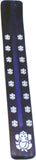 New Age Ganesh Symbol Painted Canoe Incense Burner [Indigo]