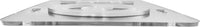 Omega Psi Phi Raised Letter Mirror License Plate [Silver/Silver]