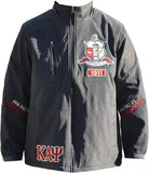 Big Boy Kappa Alpha Psi Divine 9 S4 Mens Windbreaker Jacket [Charcoal Grey]