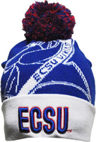 Big Boy Elizabeth City State Vikings S248 Beanie With Ball [Royal Blue]