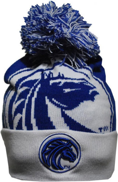 Big Boy Fayetteville State Broncos S248 Beanie With Ball [Royal Blue]