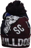 Big Boy South Carolina State Bulldogs S248 Beanie With Ball [Navy Blue]