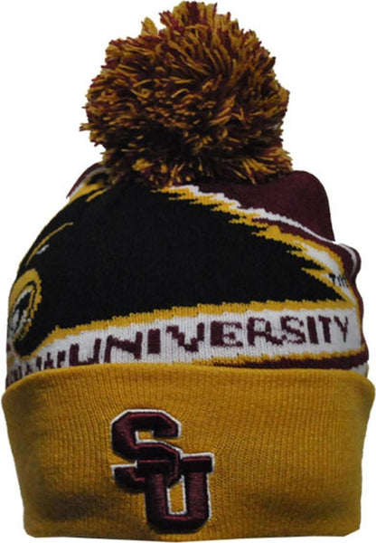 Big Boy Shaw Bears S248 Beanie With Ball [Maroon]