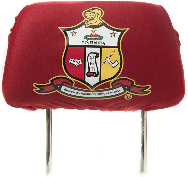 Kappa Alpha Psi Car Seat Headrest Cover [Red]