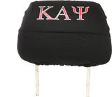 Kappa Alpha Psi Car Seat Headrest Cover [Black]