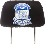 Phi Beta Sigma Car Seat Headrest Cover [Black]
