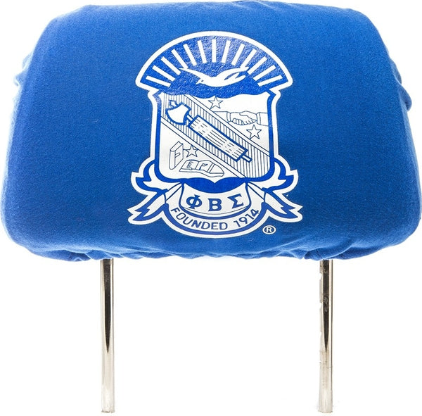 Phi Beta Sigma Car Seat Headrest Cover [Blue]