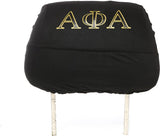 Alpha Phi Alpha Car Seat Headrest Cover [Black]