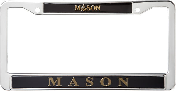 Mason Metal License Frame [Black]