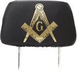 Mason Car Seat Headrest Cover [Black]