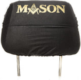 Mason Car Seat Headrest Cover [Black]