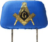 Mason Car Seat Headrest Cover [Blue]