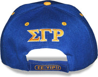 Big Boy Sigma Gamma Rho Divine 9 S149 Ladies Cap [Royal Blue]