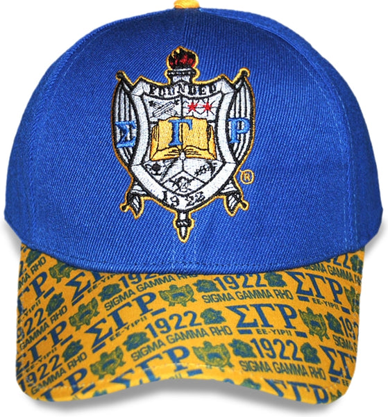Big Boy Sigma Gamma Rho Divine 9 S151 Ladies Cap [Royal Blue]