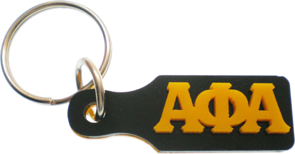 Alpha Phi Alpha Small/Mini Paddle Acrylic Key Chain [Black]