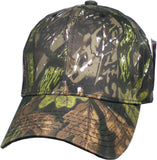 Plain Camouflage Curved Bill Mens Cap [Real-Tree Camouflage]