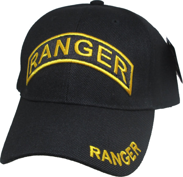 Army Ranger Mens Cap [Black]