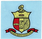 Kappa Alpha Psi Crest Decal Sticker [Clear]