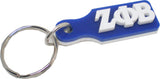 Zeta Phi Beta Small/Mini Paddle Acrylic Key Chain [Blue]
