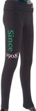 Alpha Kappa Alpha Yoga Leggings [Black]