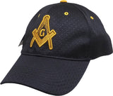Prince Hall Mason Mesh Mens Cap [Black]