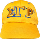 Sigma Gamma Rho Mesh Womens Cap [Gold]