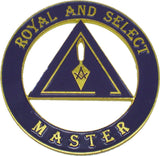 Royal and Select Master Mason Cut Out Heavy Weight Car Emblem [Purple]