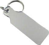 Phi Beta Sigma Small/Mini Paddle Key Chain With Mirror [Blue]