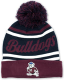 Big Boy South Carolina State Bulldogs S249 Beanie With Ball [Navy Blue]