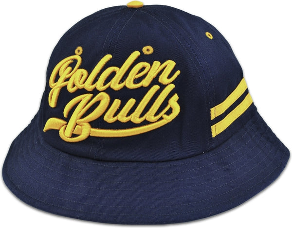 Big Boy Johnson C. Smith Golden Bulls S143 Bucket Hat [Navy Blue]
