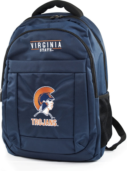 Big Boy Virginia State Trojans S2 Backpack [Navy Blue]