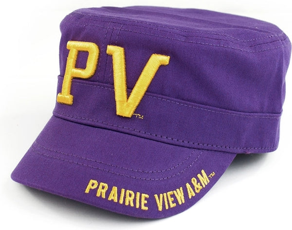 Big Boy Prairie View A&M Panthers S145 Captains Cadet Cap [Purple - Adjustable Size]