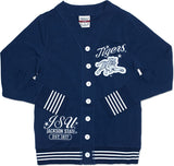 Big Boy Jackson State Tigers S4 Light Weight Ladies Cardigan [Navy Blue]