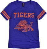 Big Boy Savannah State Tigers Ladies Jersey Tee [Royal Blue]