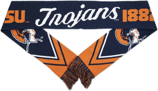 Big Boy Virginia State Trojans S3 Knit Scarf [Navy Blue]