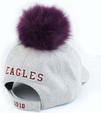 Big Boy North Carolina Central Eagles S148 Ladies Pom Pom Cap [Grey]