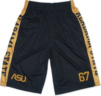 Big Boy Alabama State Hornets Mens Basketball Shorts [Black]